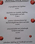 Edith Olszenka Gaststätte Gensunger Stuben menu