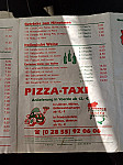 Pizzeria Unica menu