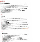 AU LARD ET BOUCHON menu