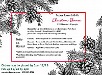 Truckee Tavern & Grill menu