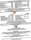 Chucks Place Grill menu