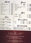 Chez Othman menu