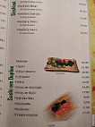 Shinki Sushi menu