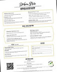 Broken Plate Kitchen menu