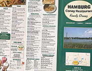 Hamburg Coney menu