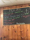Jones Fish Camp menu