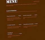 Cubanito Cafe menu