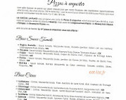 Café De La Place menu