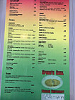 Speed's Grill And Deli menu