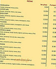 Le Gallois menu