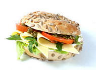 Bagel Company Sandwich & Coffee food