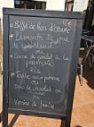 La Nouvelle Auberge menu