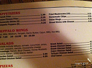 Barney's Pizzaria Grill menu