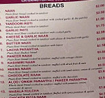 Sharamas Indian Sweet & Curry House menu