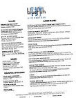 Bluefish Kitchen menu