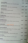 Pizzeria Bisenti menu