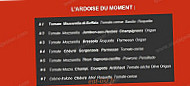 Matteo Pizza Paris menu