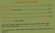 Chez Riccardo menu