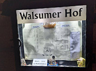 Walsumer Hof menu