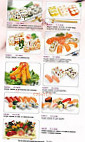 Hoki Sushi menu