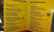 Cafe Glück menu