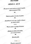 Le Rialto menu