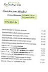 Gasthaus Zum Straubinger Wirt menu