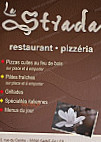 restaurant pizzeria la strada menu