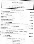 Gaststätte Zum Rhönpaulus menu