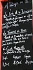 Rouge Et Blanc menu