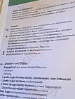 Kniebis Hutte menu