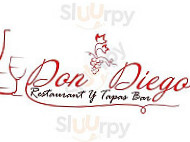 Don Diego Restaurant Y Tapas Bar menu