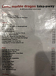 Lam's Marble Dragon Restaurant menu