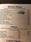 Deluxe Grill menu