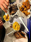 The Round Up Texas Bbq food