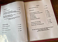 Olive Restaurant Weinbar menu