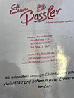 Bassler Konditorei Cafe menu