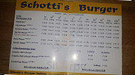 Schotti's Burger Imbiss menu