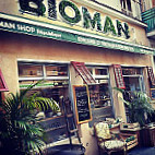 Bioman outside