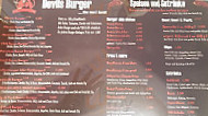 Devils Burger menu