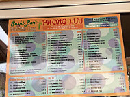 Phong Luu - Asia Bistro menu