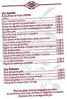 Kristal Palace menu