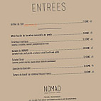 Nomad menu