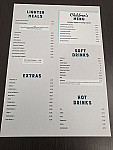 Dean's Plaice menu