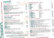 Monchi Fusion Kitchen menu