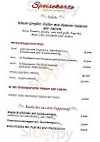 Klein Petersberg menu