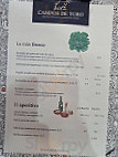 Campos De Toro menu