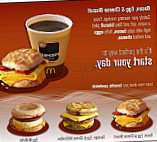 McDonald's Restaurant menu