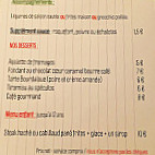 La Table Des Frangins Restaurant menu