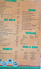 Rancho Grande menu